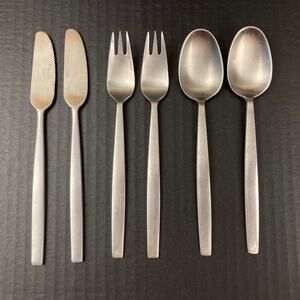 Selandia Oyo Gilde Norway Stainless Flatware Forks Knives Spoons MCM Scandinavia